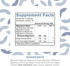 4-in-1 Magnesium Complex 1200 mg – Glycinate, Citrate, L-Threonate & Malate