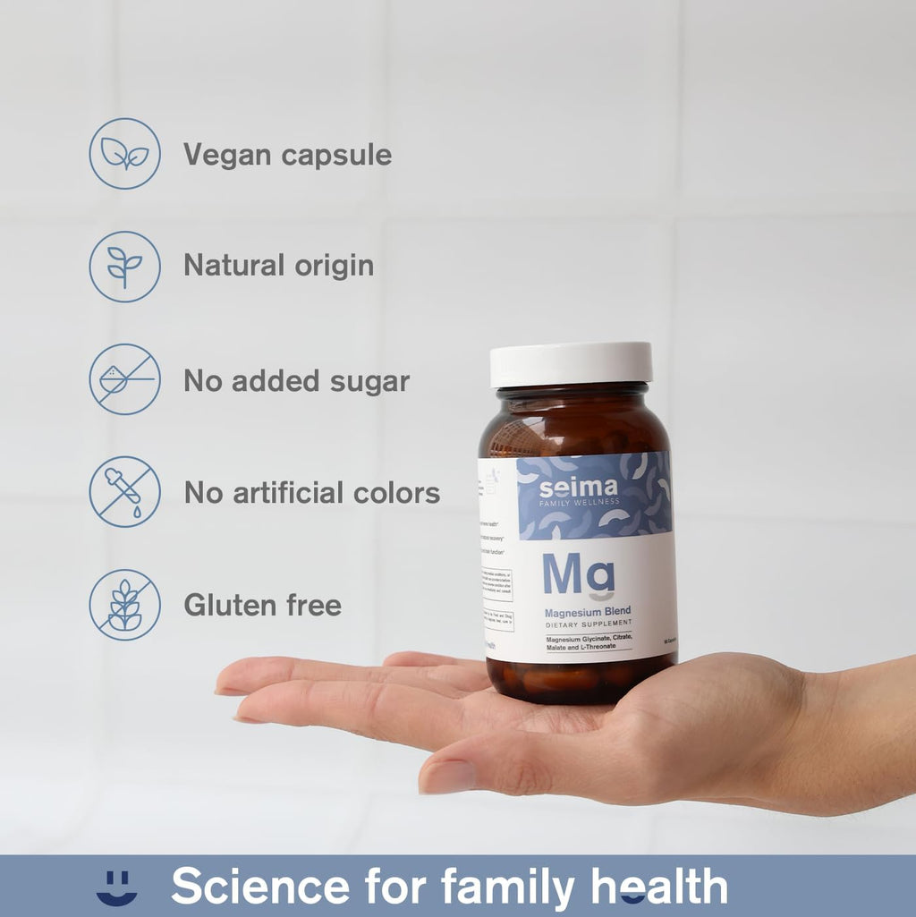 4-in-1 Magnesium Complex 1200 mg – Glycinate, Citrate, L-Threonate & Malate